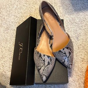 J. Crew flats 8.5